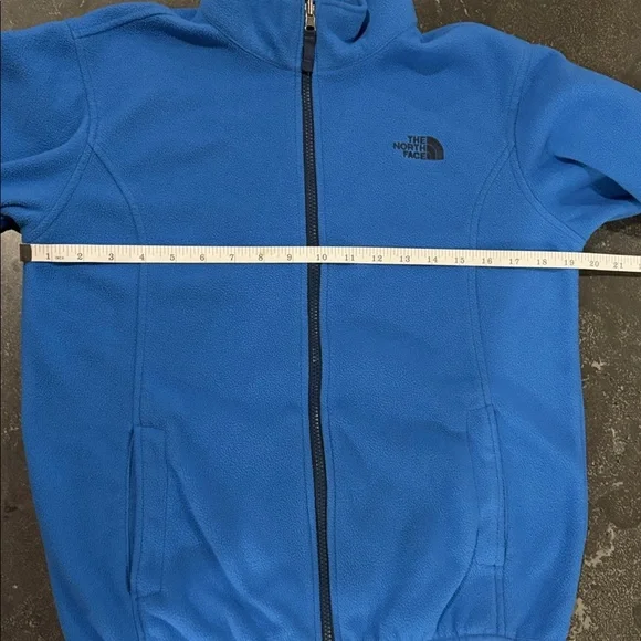 The North Face Blue Fleece Full-Zip Jacket Boys L/G (14/16) - Picture 7 of 8
